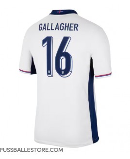 Günstige England Conor Gallagher #16 Heimtrikot EM 2024 Kurzarm